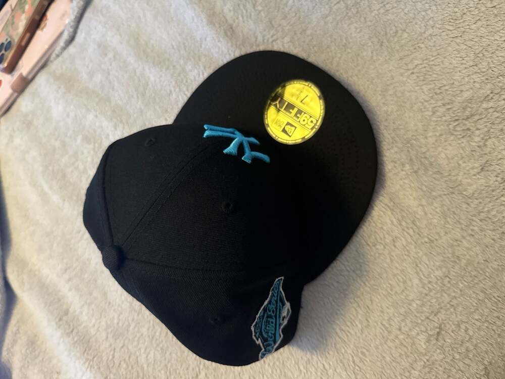 New Era Florida Marlins 1997 World Series Patch with Blue Snakeskin Brim